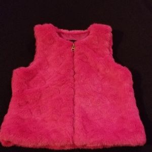 Me Jane Girls Faux Fur Vest